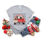 I Love Christmas Most Of All Goats In Red Truck -DTF