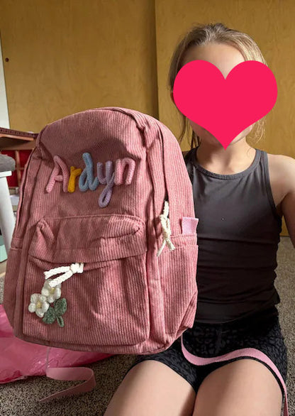 ABI Custom Corduroy Backpack and Lunchbox  - Pre-Order