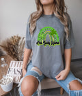One Lucky Mama Green Rainbow- DTF