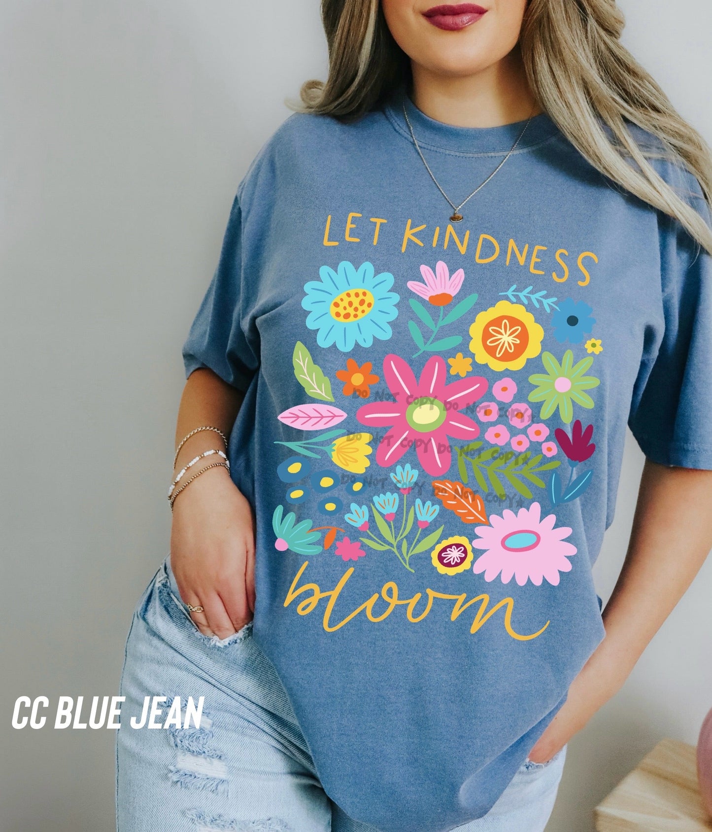 Let kindness bloom flowers-DTF