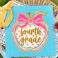 Polka Dot Apple Grades-fourth -DTF&UV