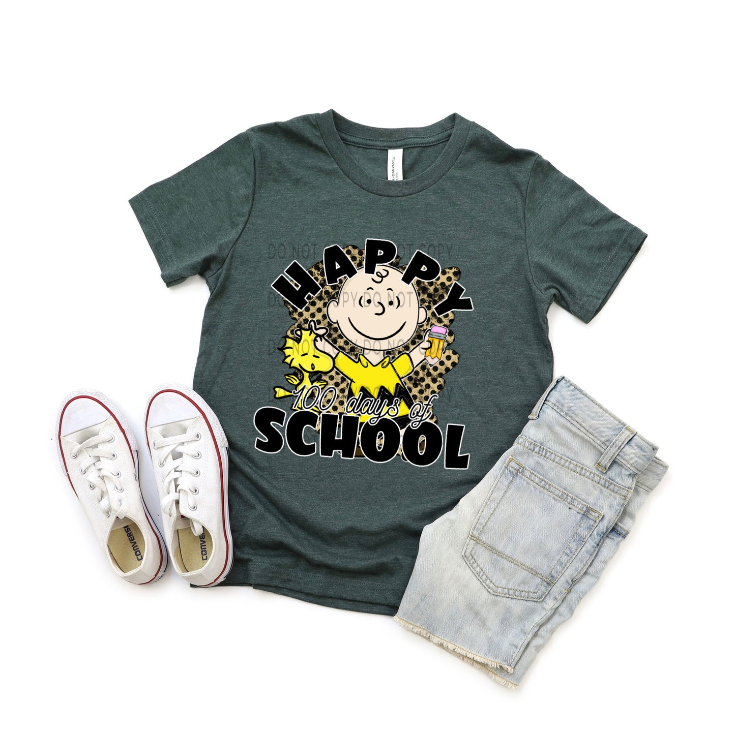 Happy 100 Days Of School Charlie - DTF