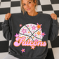 Basketball Pink Orange Stars Mascot (Dropdown)- DTF&UV