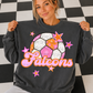 Soccer Pink Orange Stars Mascot (Dropdown)- DTF&UV