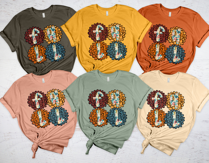 FALL FLOWERS-DTF&UV