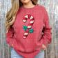 FAUX EMBROIDERY CANDY CANE-DTF