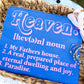 Heaven noun  -DTF&UV