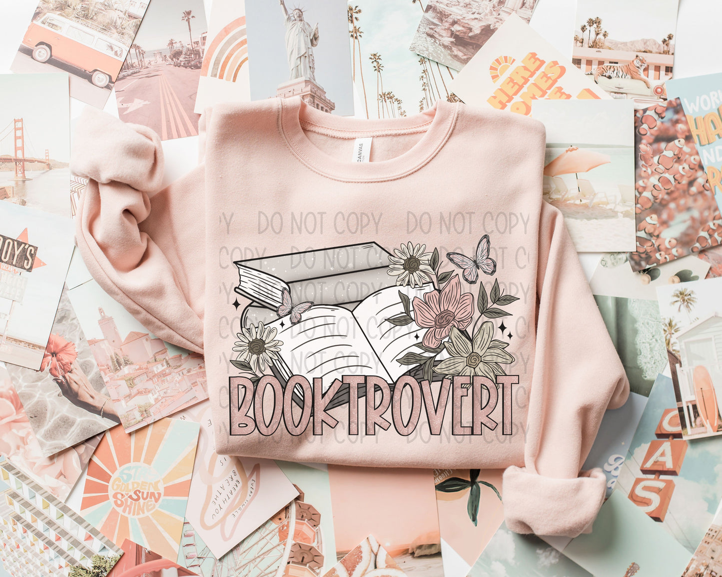 Booktrovert Retro - DTF