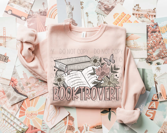 Booktrovert Retro - DTF