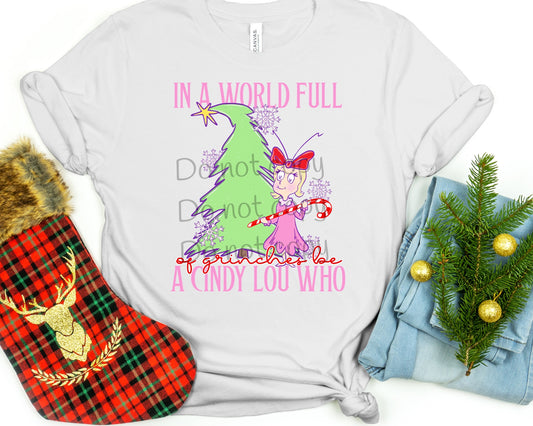 In a world full of G pink-DTF