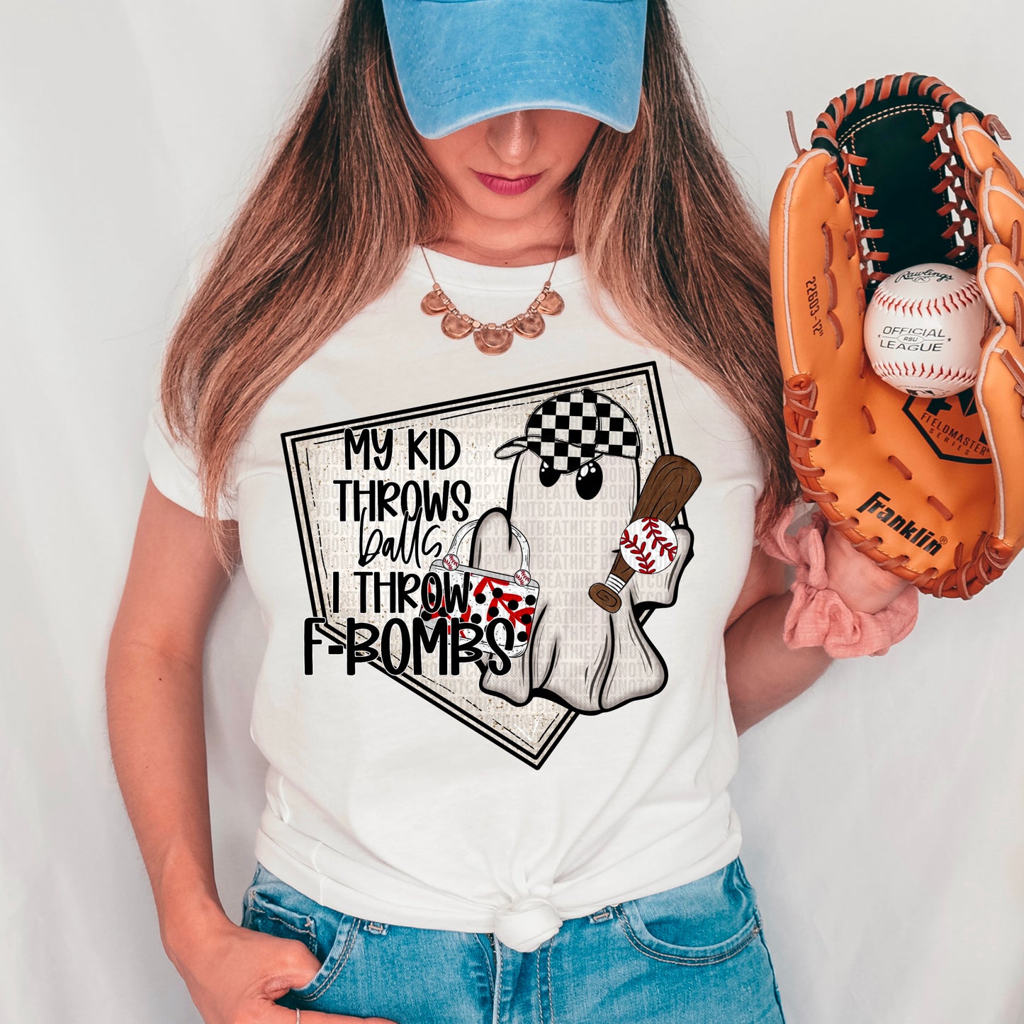 My kids throws balls I throw FBOMBs Baseball-DTF