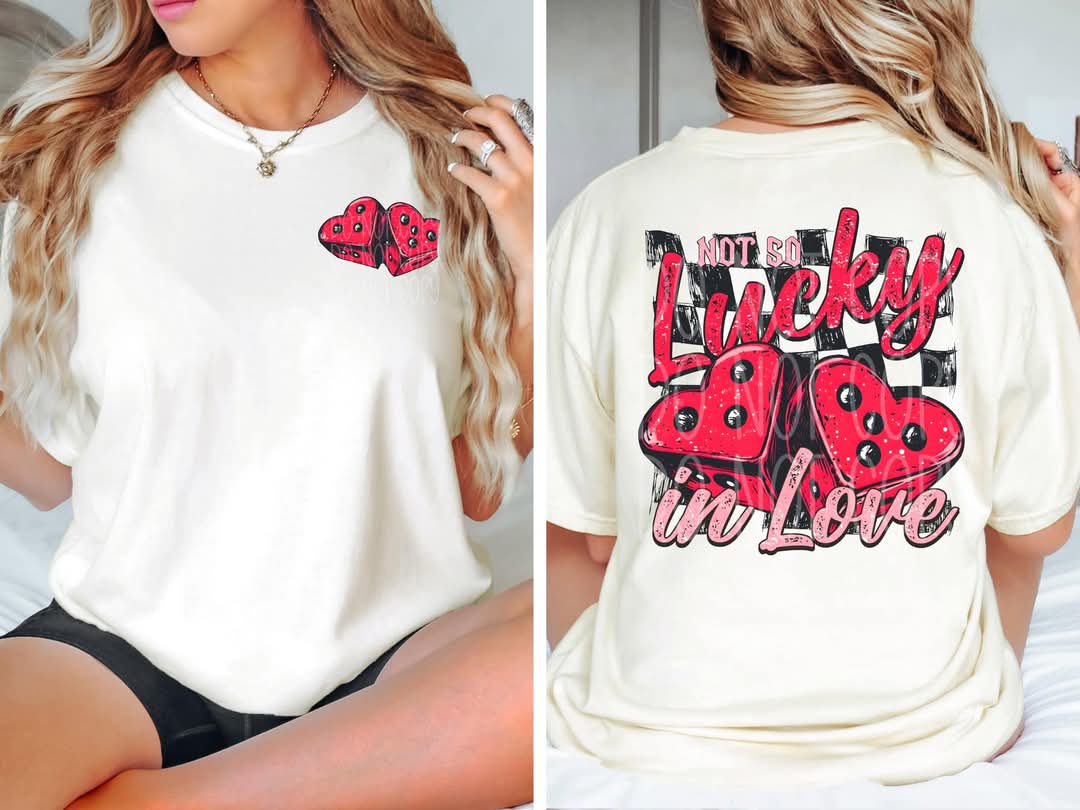 Not so lucky(Back)-DTF