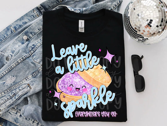 Leave A Little Sparkle Freebie -DTF&UV