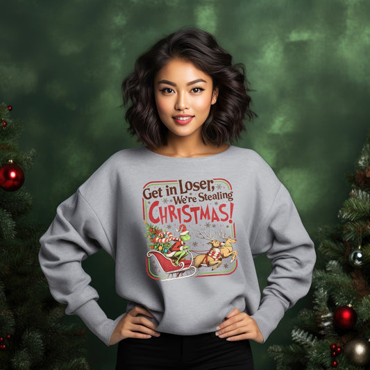 Get in loser, we’re stealing Christmas frame-DTF&UV