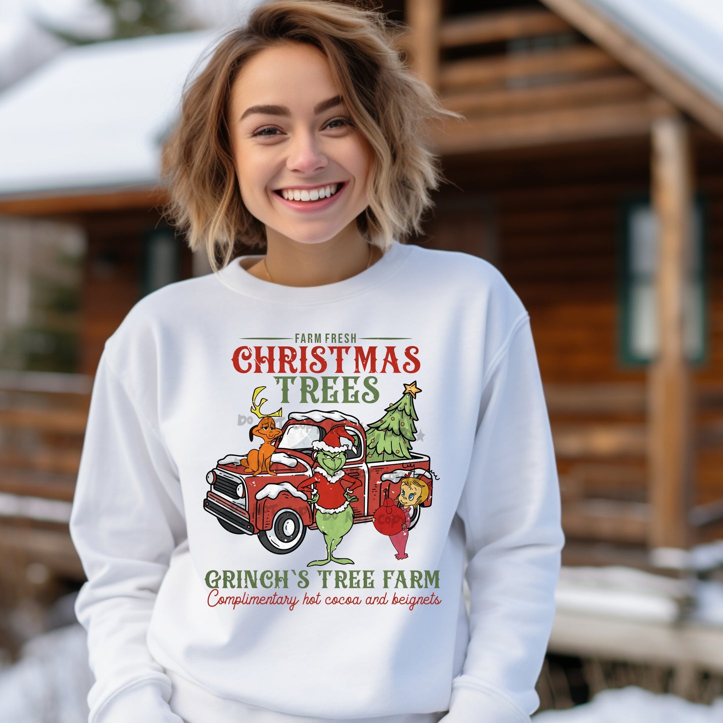 Christmas tree farm-DTF