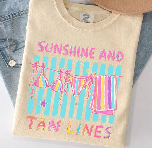 Sunshine and Tan Lines - DTF&UV