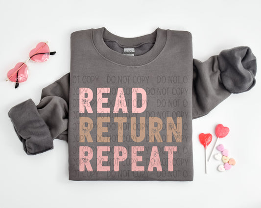 Read Return Repeat - DTF