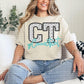 Polka Dotted Faux Embroidery States (ALL STATES)-DTF