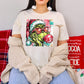 Preppy green Santa with gum-DTF&UV