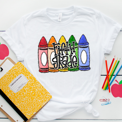 CRAYON BACK TO SCHOOL primary (dropdown)-DTF&UV