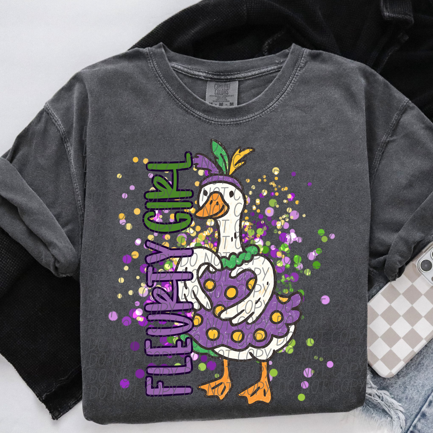 FLEURTY GIRL Confetti- DTF&UV