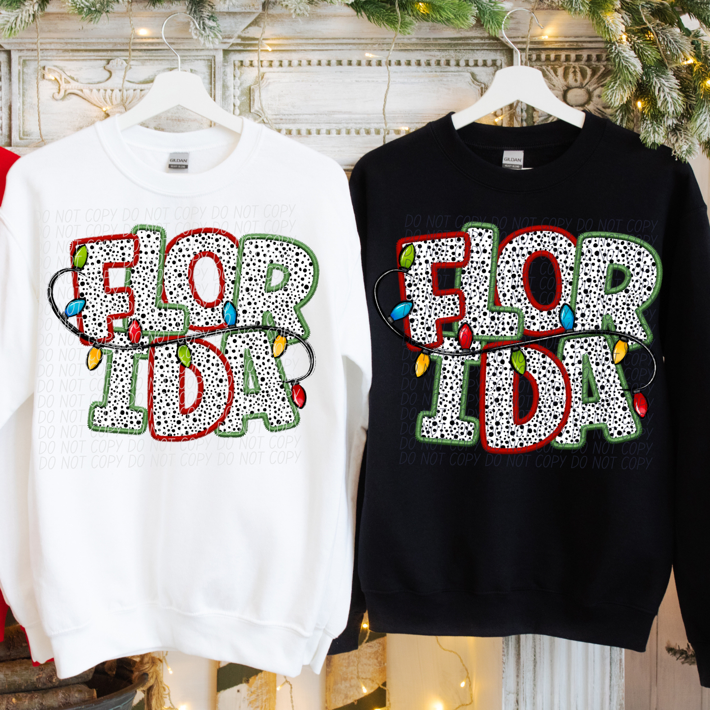 Dot Christmas STATES (dropdown)-DTF&UV