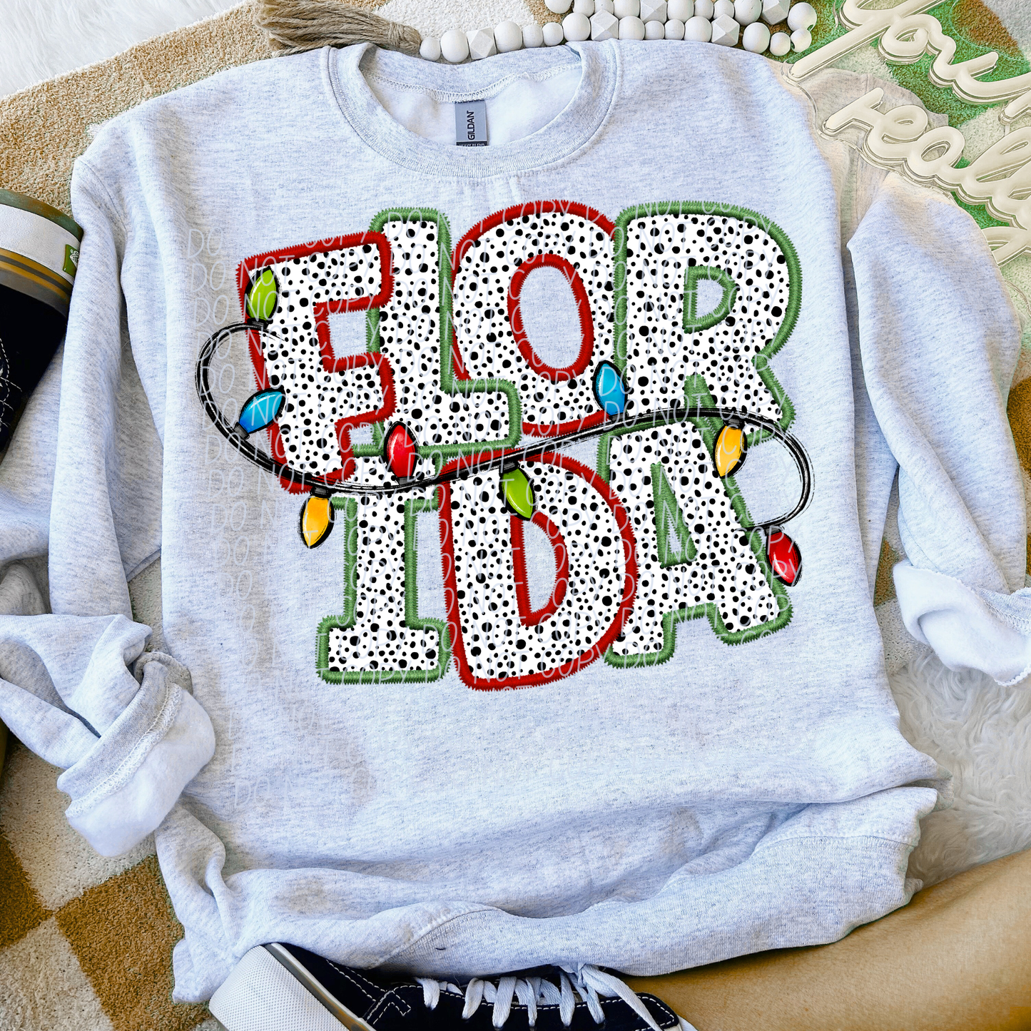 Dot Christmas STATES (dropdown)-DTF&UV