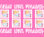 Grade Level Pennants(dropdown)- DTF&UV