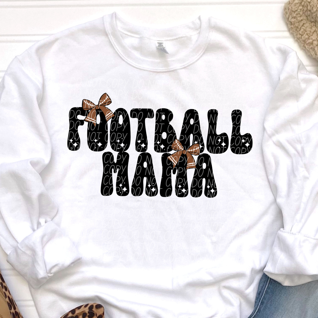 Sports Mama Bow ( DROPDOWN)- DTF&UV