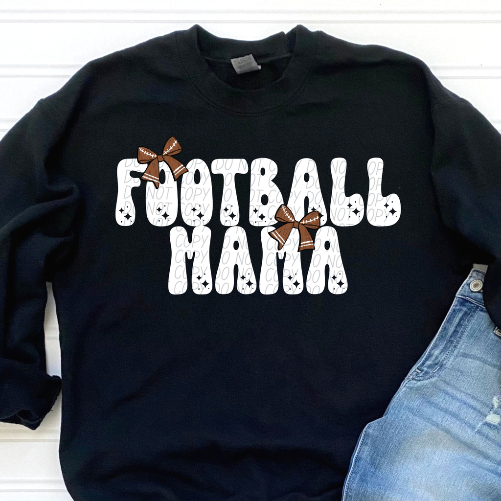 Sports Mama Bow ( DROPDOWN)- DTF&UV