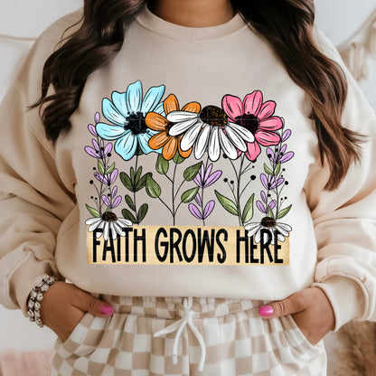 Faith grows here -DTF&UV