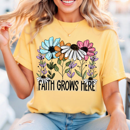 Faith grows here -DTF&UV