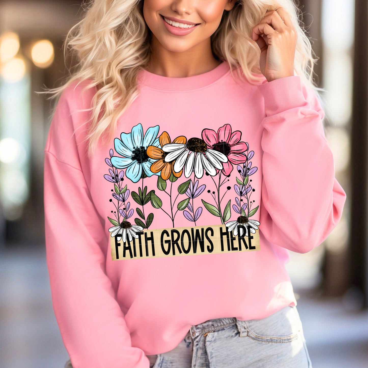 Faith grows here -DTF&UV