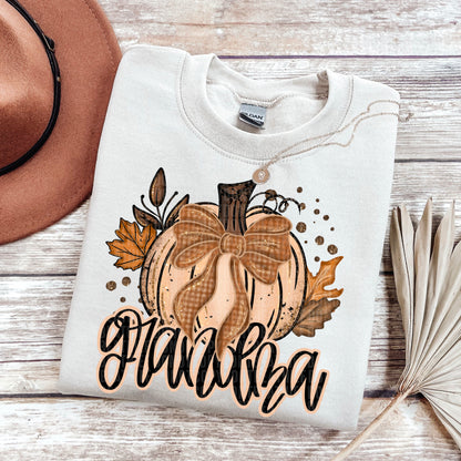 Fall Glitter Pumpkin (dropdown)-DTF&UV