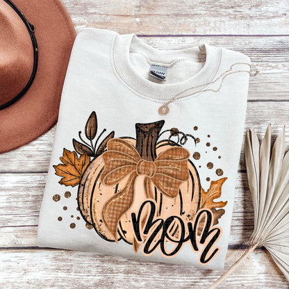Fall Glitter Pumpkin (dropdown)-DTF&UV