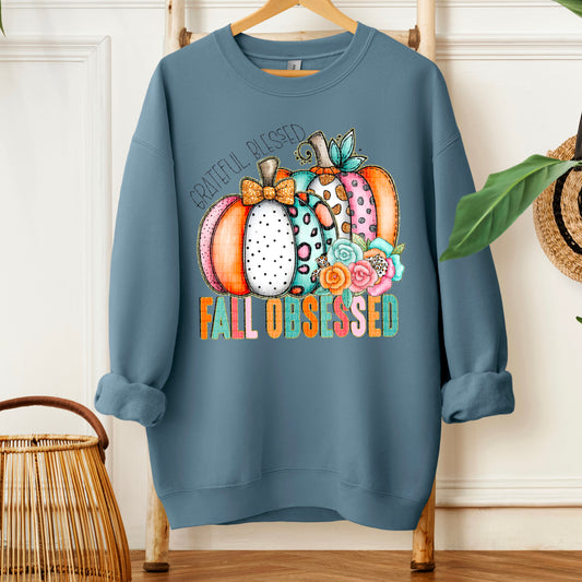 Fall Obsessed colorful-DTF&UV