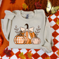Fall Pumpkins checker dotted-DTF