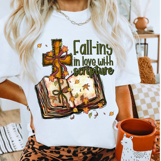 Falling in love with scripture-DTF