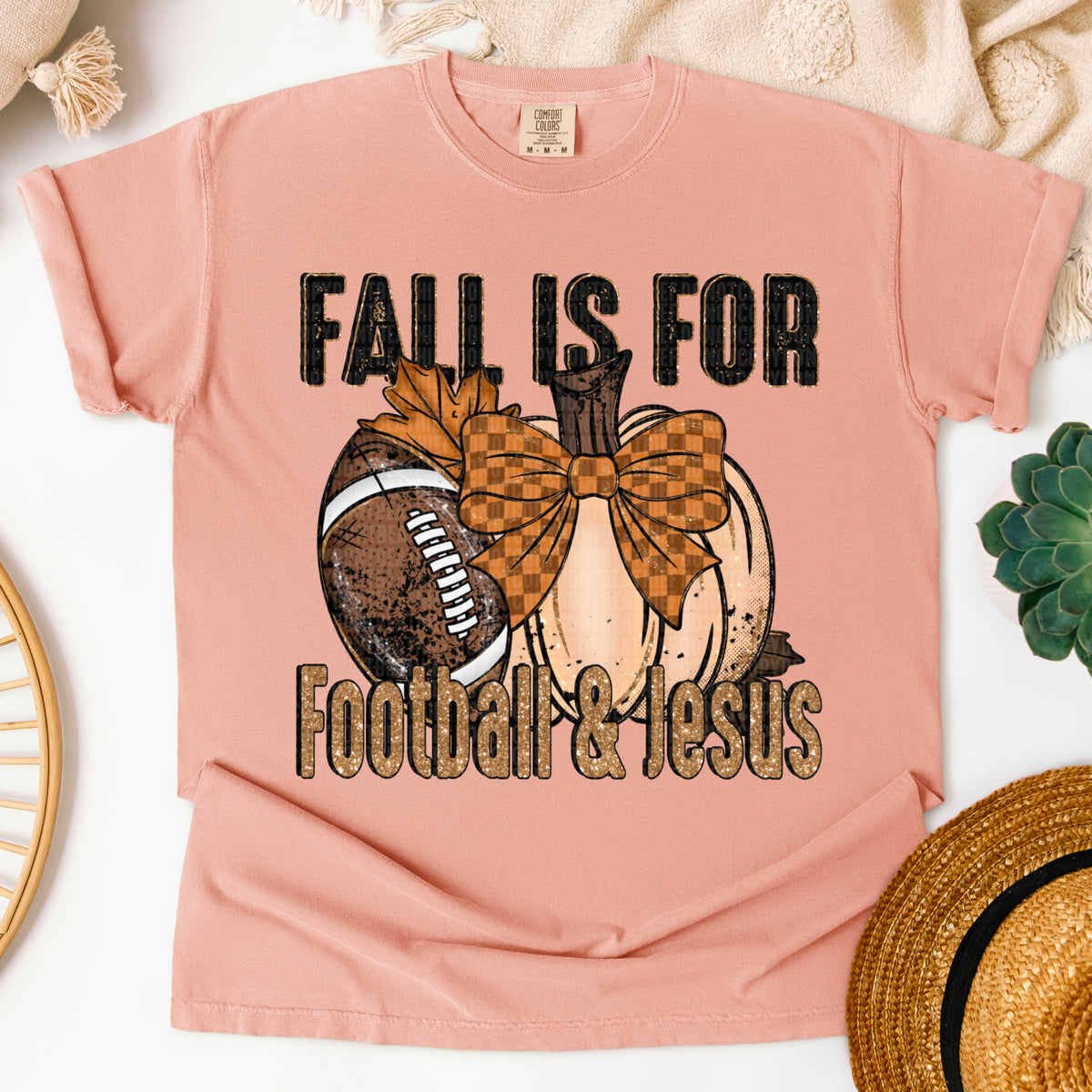 Fall is for football and jesus -DTF&UV