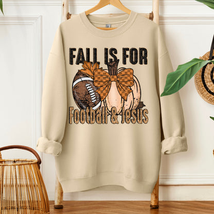 Fall is for football and jesus -DTF&UV
