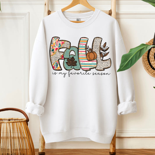 Fall is my favorite season faux glitter-DTF&UV
