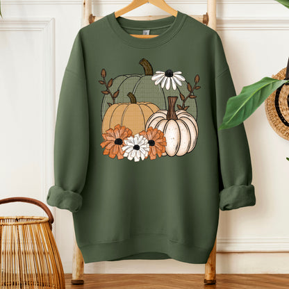 Fall pumpkin floral- DTF&UV