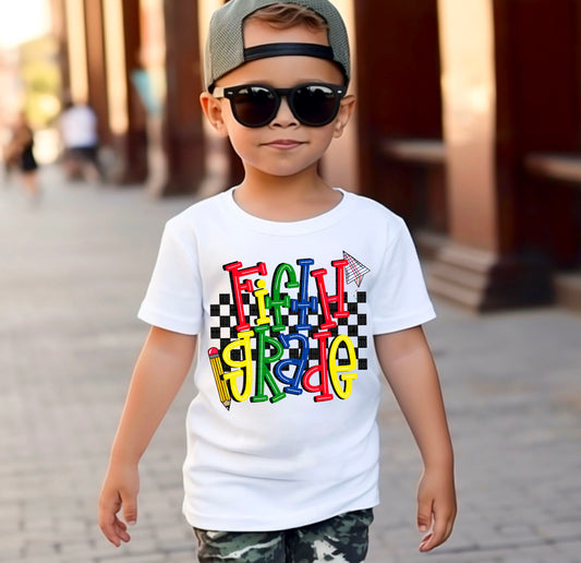 Grade School Boy(dropdown)-DTF&UV