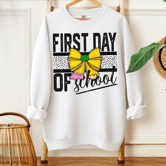 First day of school-DTF&UV