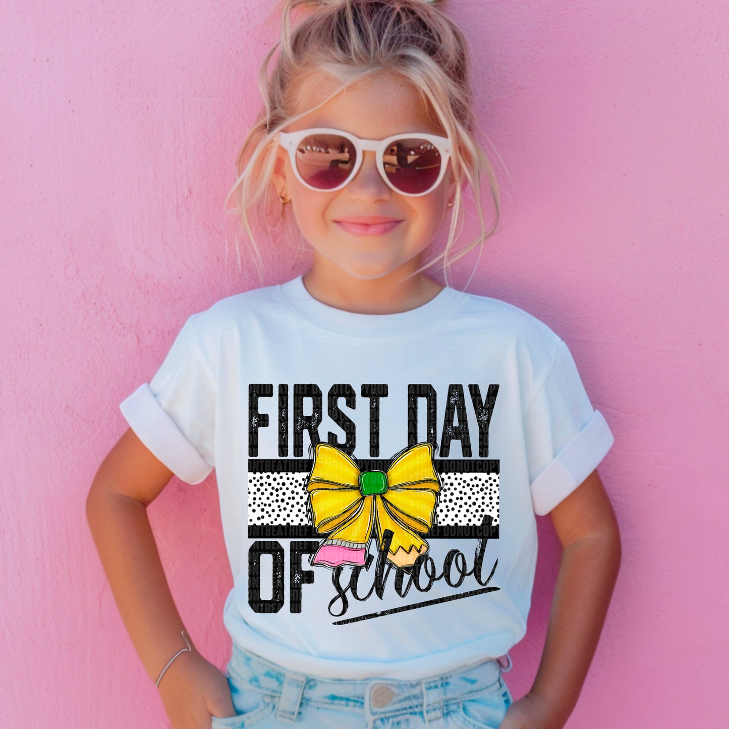 First day of school-DTF&UV