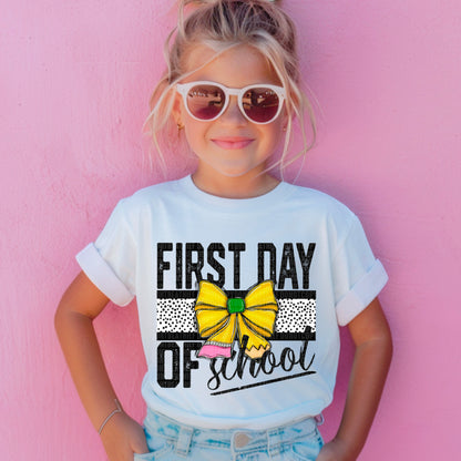 First day of school-DTF&UV