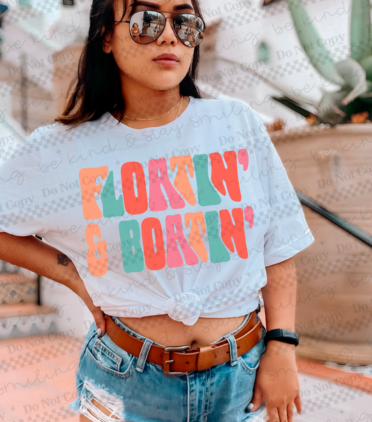 Floatin’ and boatin’ -DTF
