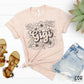 Black Floral Titles DROPDOWN - DTF