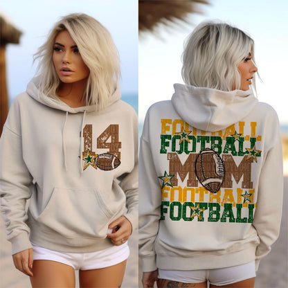 Football Mom-DTF&UV (Includes front and back)( Dropdown) - DTF&UV
