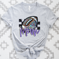 Football Mom Faux Embroidery-DTF